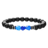 Wholesale Jewelry Geometric Wooden Beads Turquoise Coconut Shell Handmade Unisex Bracelet