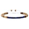 Wholesale Jewelry Geometric Wooden Beads Turquoise Coconut Shell Handmade Unisex Bracelet