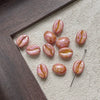 Wholesale Jewelry Glass Glazed Beads Lines Pattern Pearlescent Treatment Bracelet Necklace Mobile Phone Chain Accessories Material