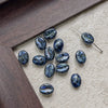 Wholesale Jewelry Glass Glazed Beads Lines Pattern Pearlescent Treatment Bracelet Necklace Mobile Phone Chain Accessories Material