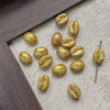 Wholesale Jewelry Glass Glazed Beads Lines Pattern Pearlescent Treatment Bracelet Necklace Mobile Phone Chain Accessories Material
