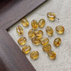 Wholesale Jewelry Glass Glazed Beads Lines Pattern Pearlescent Treatment Bracelet Necklace Mobile Phone Chain Accessories Material