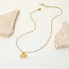 Wholesale Jewelry Gold Lock Stainless Steel Alloy Natural Freshwater Pearl Electroplated Necklace For Women