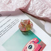 Wholesale Jewelry Handmade Acetic Acid Cat Heart Hairpin For Girls