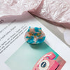 Wholesale Jewelry Handmade Acetic Acid Cat Heart Hairpin For Girls