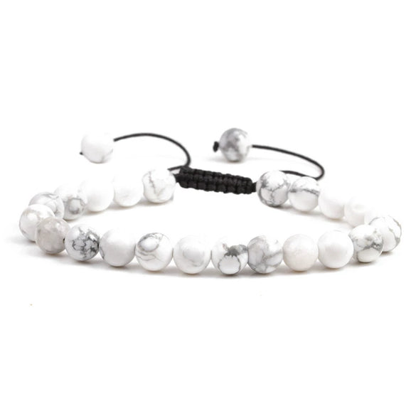 Wholesale Jewelry Handmade Geometric Agate Beaded Woven Bracelet