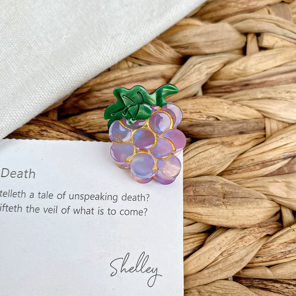 Wholesale Jewelry Handpainted Fruit Shape Acetic Acid Handmade Hairpin Women's Hair Accessories