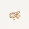 Wholesale Jewelry Heart And Drop Shape Copper Electroplating Pendant Necklace For Women