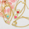 Wholesale Jewelry Heartshaped Copper Goldplated Bracelet For Unisex