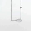 Wholesale Jewelry Highend Geometric Titanium Steel Electroplated Twist Chain Tennis Necklace Unisex