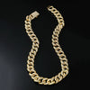 Wholesale Jewelry Hiphop Style Alloy Necklace With Geometric Pattern And Diamond Design