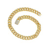 Wholesale Jewelry Hiphop Style Alloy Necklace With Geometric Pattern And Diamond Design