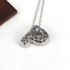 Wholesale Jewelry Hiphop Style Copper Alloy Cross Pendant Water Wave Chain Necklace With Letter Pattern And Electroplating Process