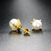 Wholesale Jewelry Hiphop Style Copper Dragon Claw Geometric Goldplated Earrings For Men