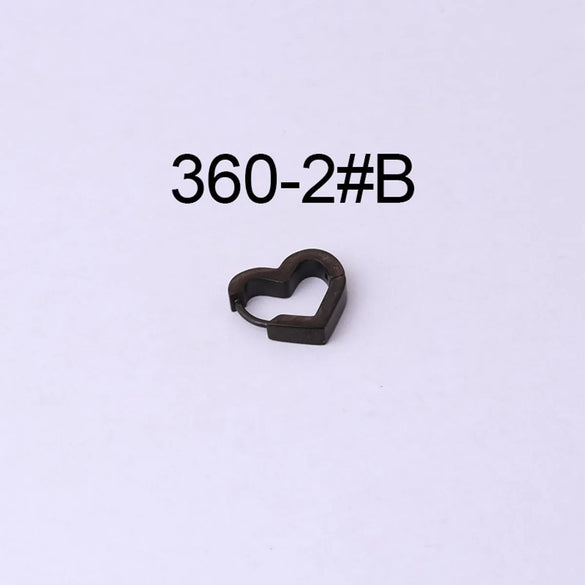 Ear Cartilage Rings & Studs Fashion Geometric 316 Stainless Steel  Plating