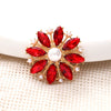 Wholesale Jewelry Horse Eye Pearl Flower Zinc Alloy Electroplated Accessories