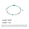 Wholesale Jewelry IG Style Ethnic Style Bohemian Devil'S Eye Glass Seed Bead Shell Beaded Drawstring Bracelets