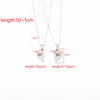 Wholesale Jewelry Romantic IG Style Customization Laser Engraving Heart Shape 304 Stainless Steel Plating Pendant Necklace Cable Chain