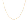 Wholesale Jewelry IG Style Simple Style Geometric 316L Stainless Steel  Freshwater Pearl 18K Gold Plated Necklace