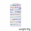 Wholesale Jewelry Imitation Pearl Geometric Sweet Style Electroplated Earrings