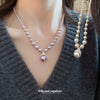 Wholesale Jewelry Imitation Pearls Zircon Electroplated Geometric Cross Crown Roman Numerals Earrings And Necklaces For Women