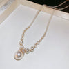 Wholesale Jewelry Imitation Pearls Zircon Electroplated Geometric Cross Crown Roman Numerals Earrings And Necklaces For Women