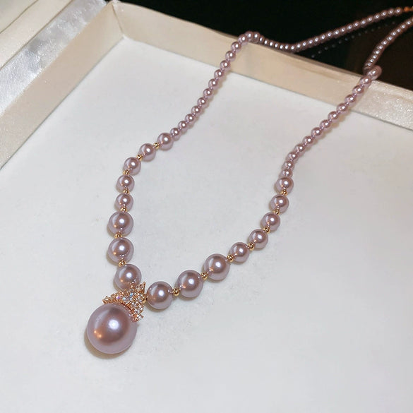 Wholesale Jewelry Imitation Pearls Zircon Electroplated Geometric Cross Crown Roman Numerals Earrings And Necklaces For Women