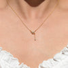 Wholesale Jewelry Ins Cold Style Light Luxury Star Tassel Love Moon Planet Copper Necklace With Zirconia And O Chain