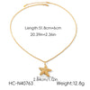 Wholesale Jewelry Ins Style Gold Plated Stainless Steel Heart Shape Necklace And Earrings For Women