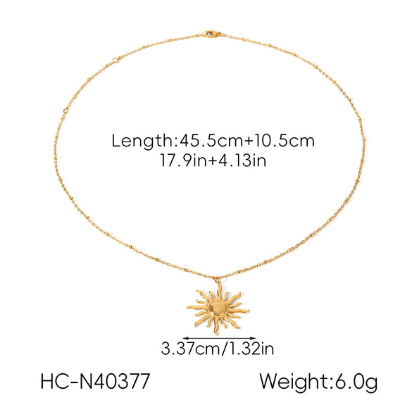 Wholesale Jewelry Ins Style Minimalist Geometric Stainless Steel Electroplated Pendant Necklace And Earrings And Ring For Women
