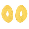 Wholesale Jewelry Iron Geometric Ushape Exaggerated Irregular Metal Earrings Electroplated For Women