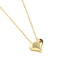 Wholesale Jewelry Joker Style Heart Shape Copper Ochain Pendant Necklace With Electroplating
