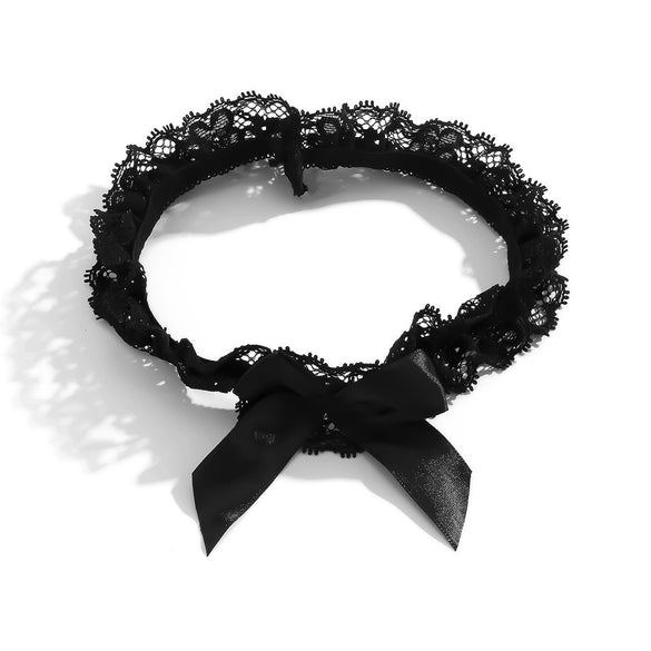 Wholesale Jewelry Lace Bow Thigh Chain Female Gothic Cross Pendant Leg Ring