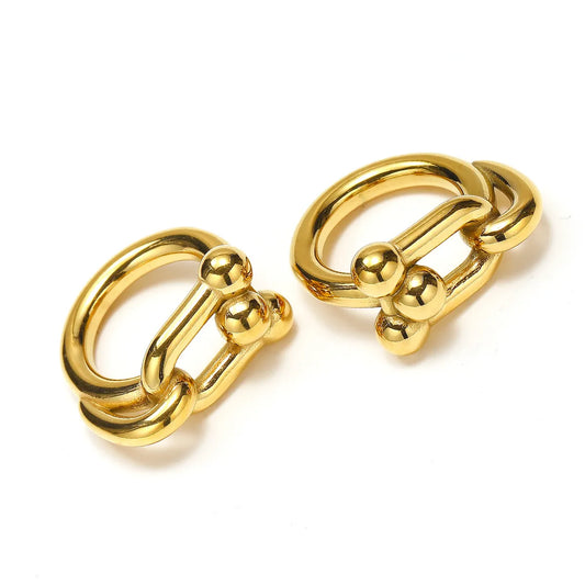 Wholesale Jewelry Lady Geometric Stainless Steel Plating Rings