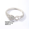 Wholesale Jewelry Leopard Print Copper Goldplated Bracelet Ring With Micro Inlaid Zircon Light Luxury Style