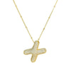 Wholesale Jewelry Letter Pendant Necklace Copper Brass Electroplating For Women