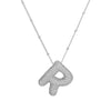 Wholesale Jewelry Letter Pendant Necklace Copper Brass Electroplating For Women