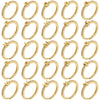 Wholesale Jewelry Letter Ring Copper Geometric Style 18K Gold Plated