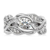 Wholesale Jewelry Light Luxury Geometric Copper Zircon Ring