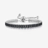 Wholesale Jewelry Light Luxury Geometric Rectangular Zircon Copper Electroplated Bracelet For Women
