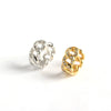 Wholesale Jewelry Light Luxury S925 Sterling Silver Geometric Chain Diamondembedded Earrings