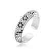 Wholesale Jewelry Light Luxury Snake Pattern Copper Zirconia Earrings Necklaces And Rings