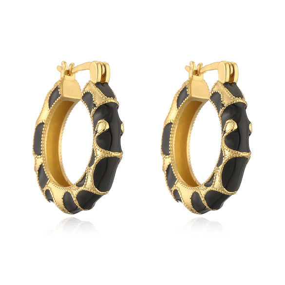 Wholesale Jewelry Light Luxury Snake Pattern Copper Zirconia Earrings Necklaces And Rings