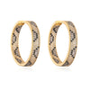 Wholesale Jewelry Light Luxury Snake Pattern Copper Zirconia Earrings Necklaces And Rings