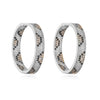 Wholesale Jewelry Light Luxury Snake Pattern Copper Zirconia Earrings Necklaces And Rings