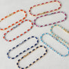 Wholesale Jewelry Light Luxury Style Geometric Copper 18K Electroplated Necklace Bracelet Three Piece Set For Women