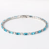 Wholesale Jewelry Light Luxury Style Geometric Copper 18K Electroplated Necklace Bracelet Three Piece Set For Women