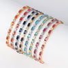 Wholesale Jewelry Light Luxury Style Geometric Copper 18K Electroplated Necklace Bracelet Three Piece Set For Women
