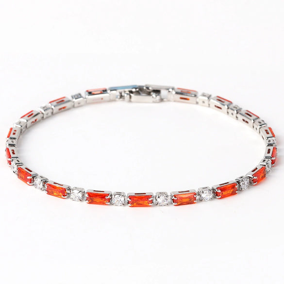 Wholesale Jewelry Light Luxury Style Geometric Copper 18K Electroplated Necklace Bracelet Three Piece Set For Women