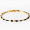 Wholesale Jewelry Light Luxury Style Geometric Copper 18K Electroplated Necklace Bracelet Three Piece Set For Women